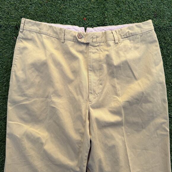 Loro Piana Men's Beige Khaki Chino Pants - Picture 2 of 6